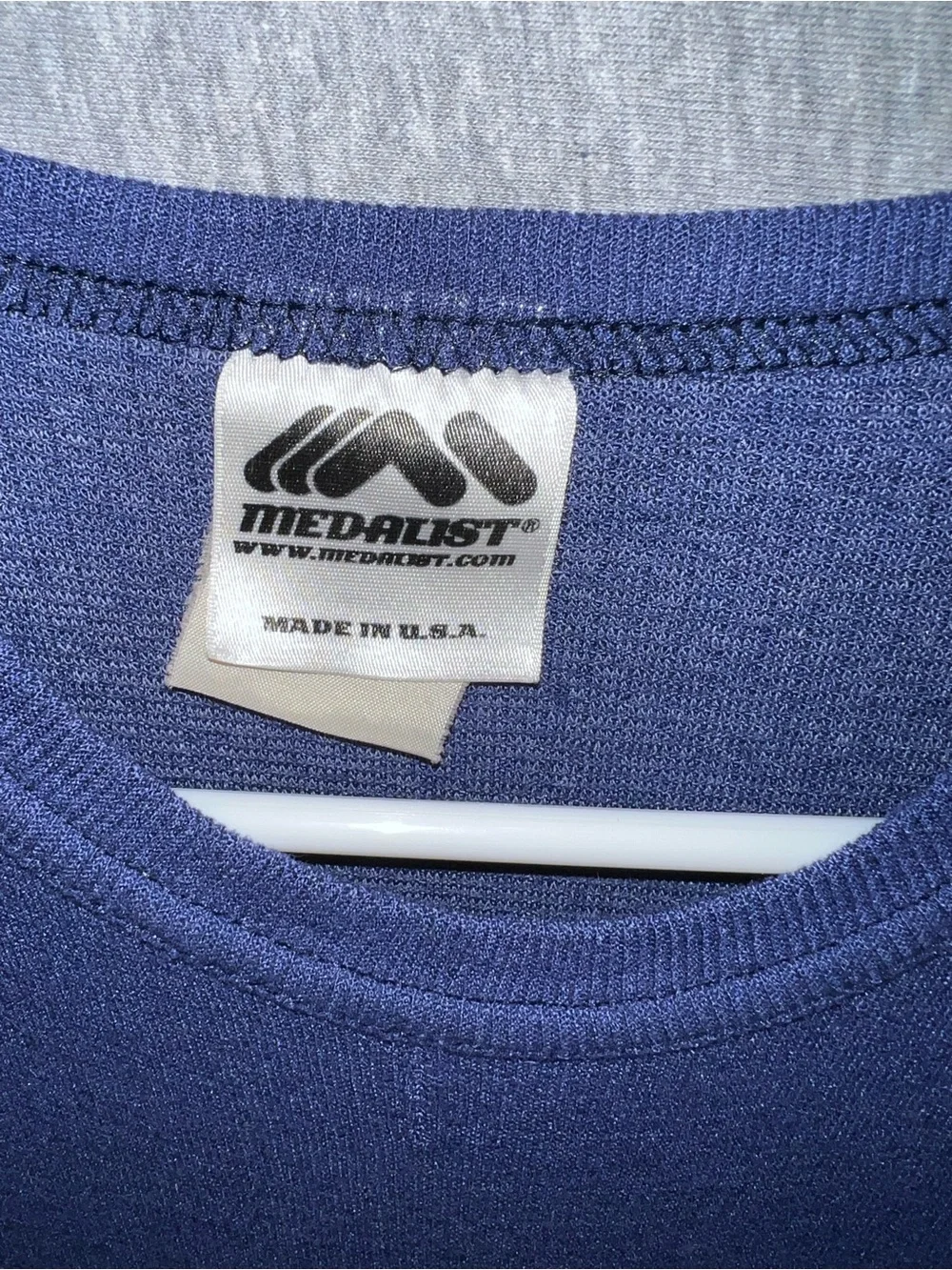 Men's Long-Sleeve Crewneck Shirt - Deep Blue